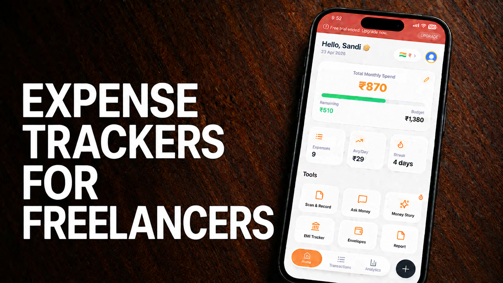 Expense Tracker for Freelancers in India: Complete Guide